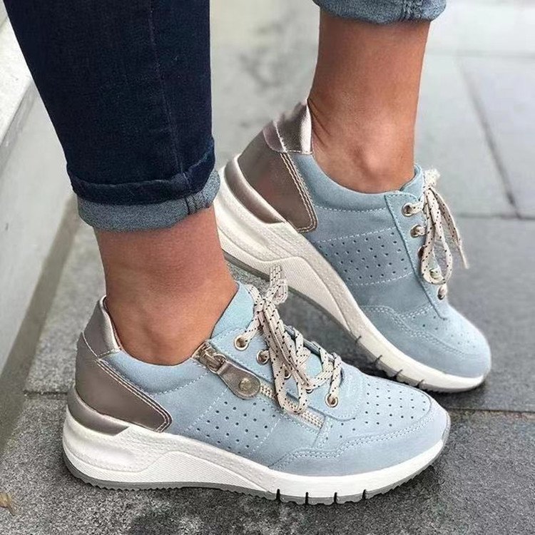 Fashion Chunky-soled Sneakers Outdoor Walking Running Casual Shoes For Women