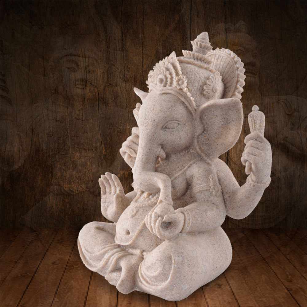 Ganesha rock statue