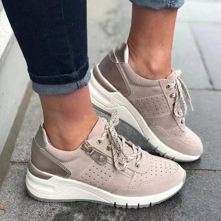 Fashion Chunky-soled Sneakers Outdoor Walking Running Casual Shoes For Women