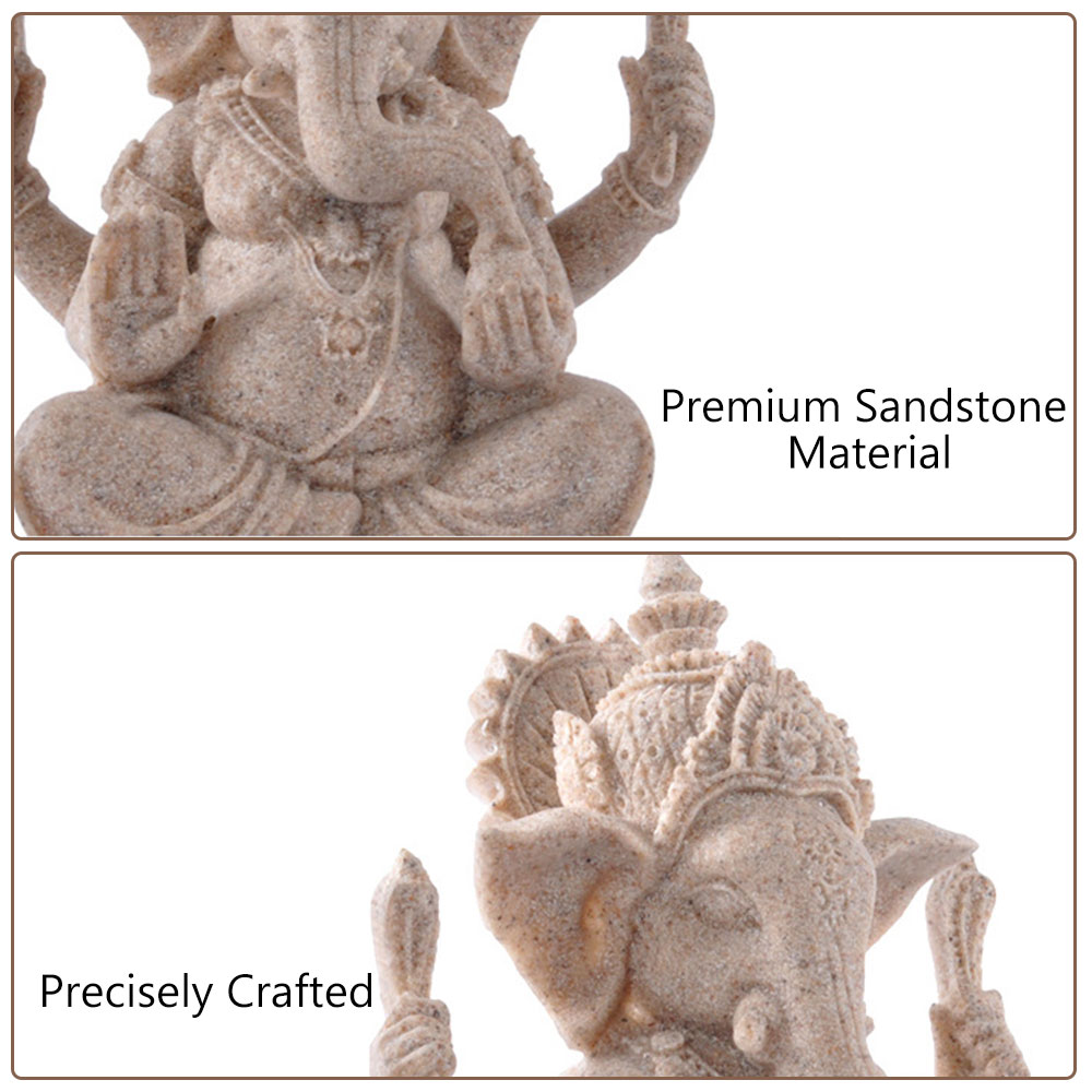 Ganesha rock statue