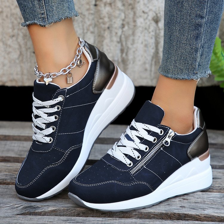 Fashion Chunky-soled Sneakers Outdoor Walking Running Casual Shoes For Women